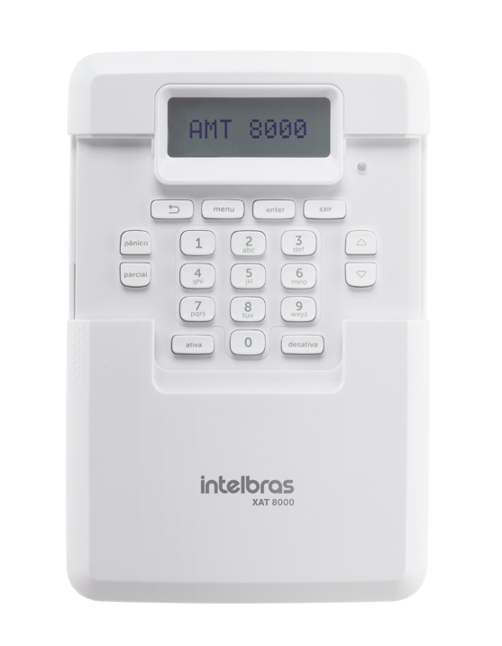 TECLADO SEM FIO PARA CENTRAIS DE ALARME XAT 8000