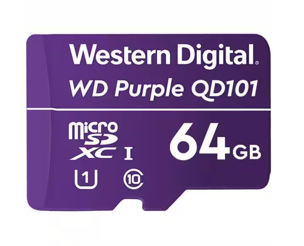 CARTAO MICRO SD 64GB 32TBW P/ SEGURANCA ELETRONICA