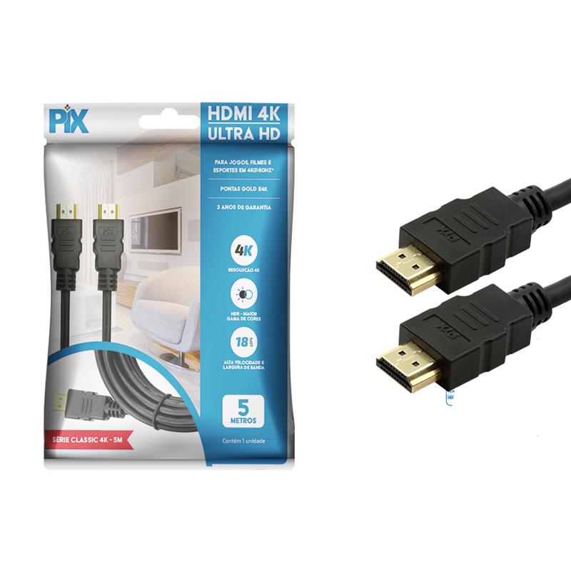 CABO HDMI GOLD 2.0 - 4K HDR 19P 5M PIX