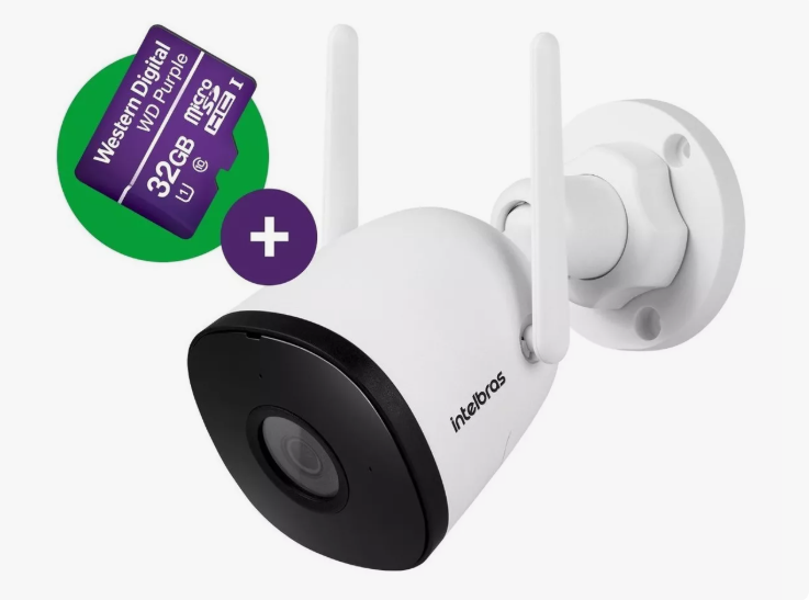 CAMERA DE VIDEO WI-FI FULL HD iM5 SC C/ MICROSD 32GB