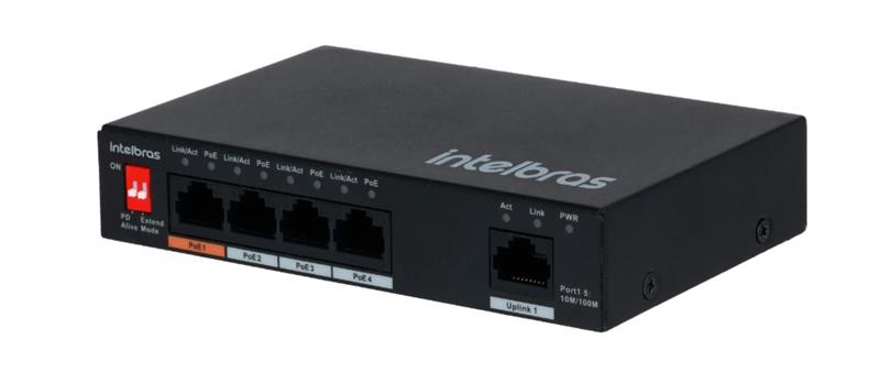 SWITCH 5 PORTAS FAST COM 4 PORTAS POE SKD SF 500 HI-POE