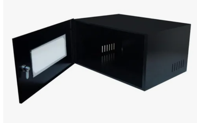 MINI RACK 19" X 05U X 350MM PLUS ACR PRETO